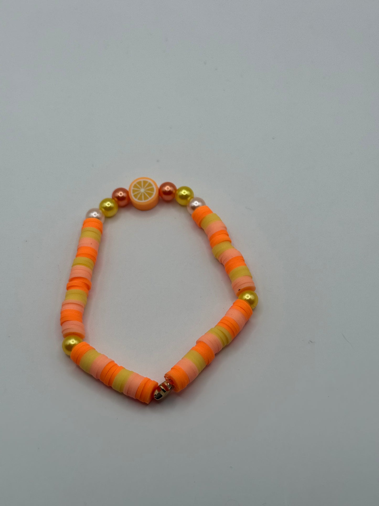 Orange bracelet