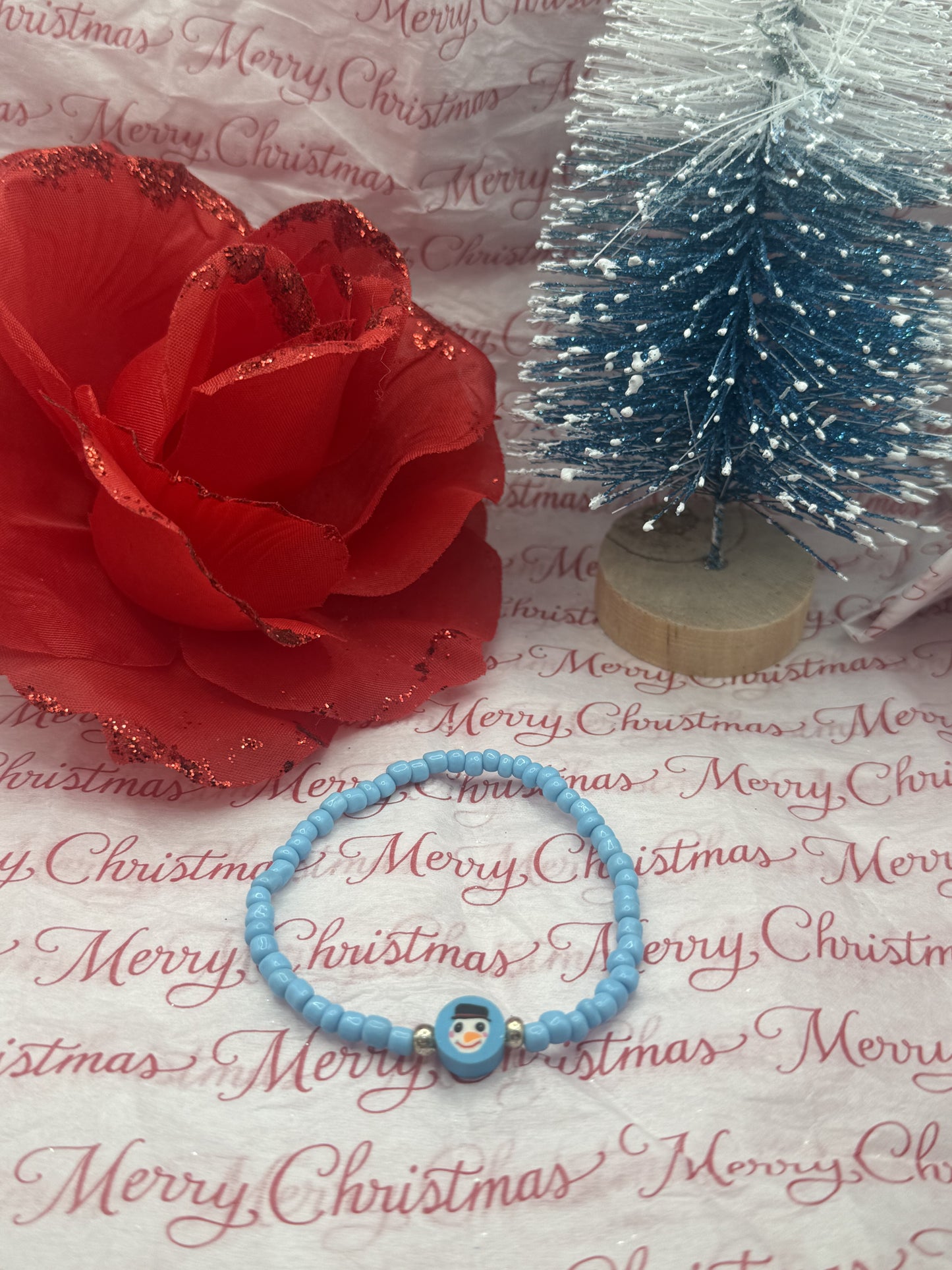 Snow duck man bracelet