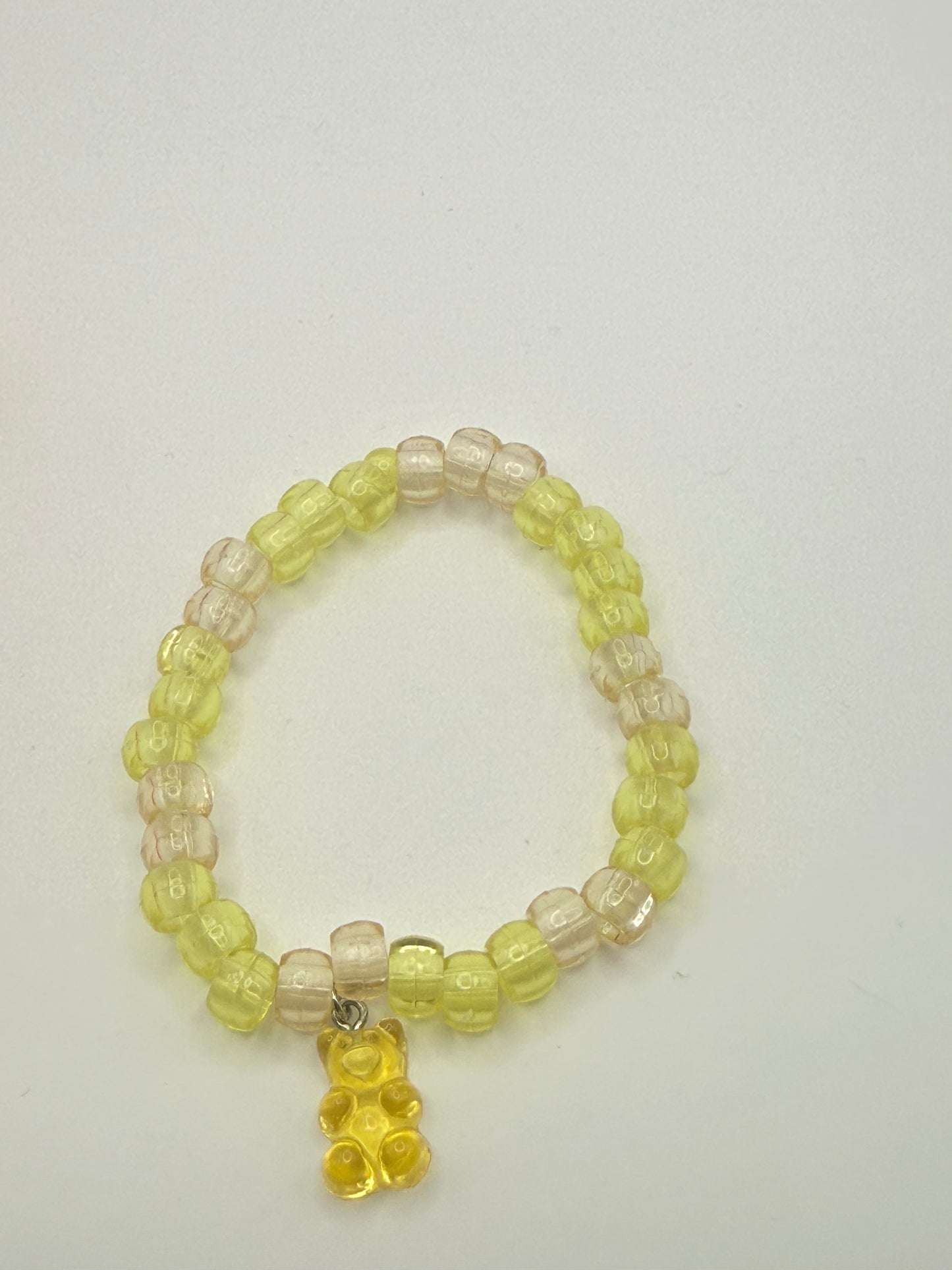Yellow Crush Bear Bracelet