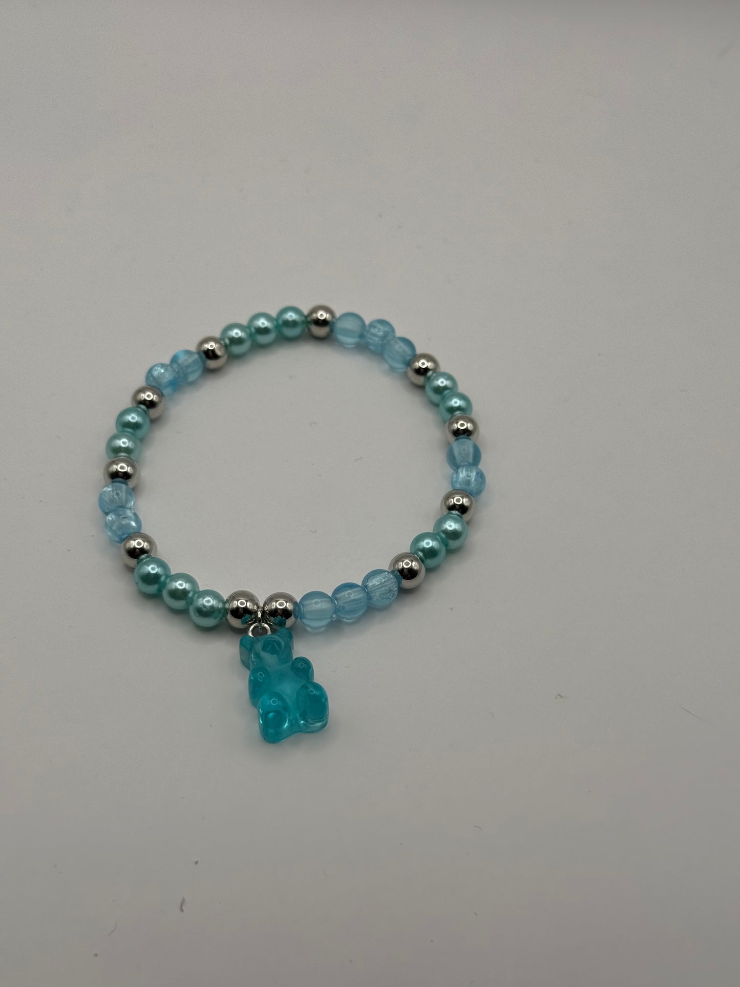 Sky blue gummy bracelet