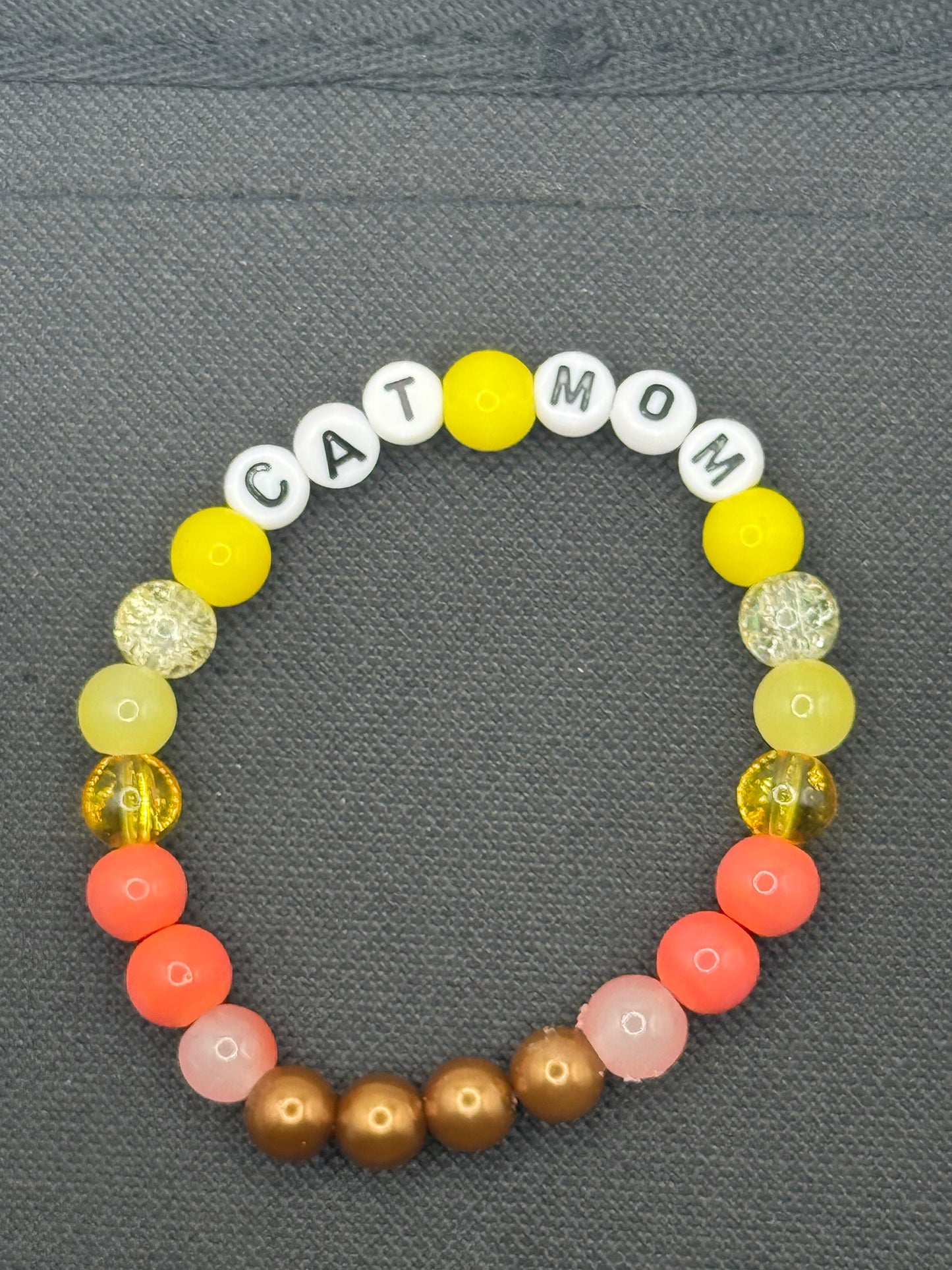 Cat Mom bracelet