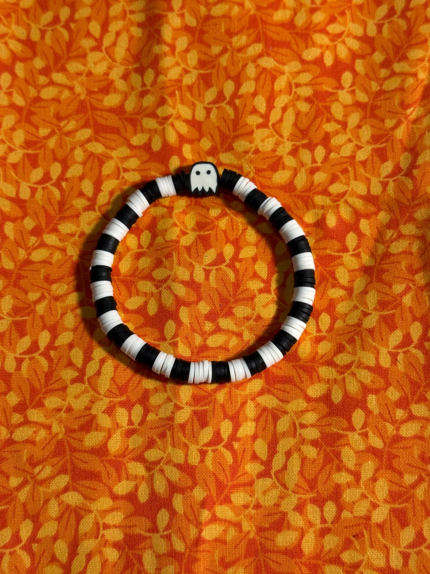 Ghost clay bracelet