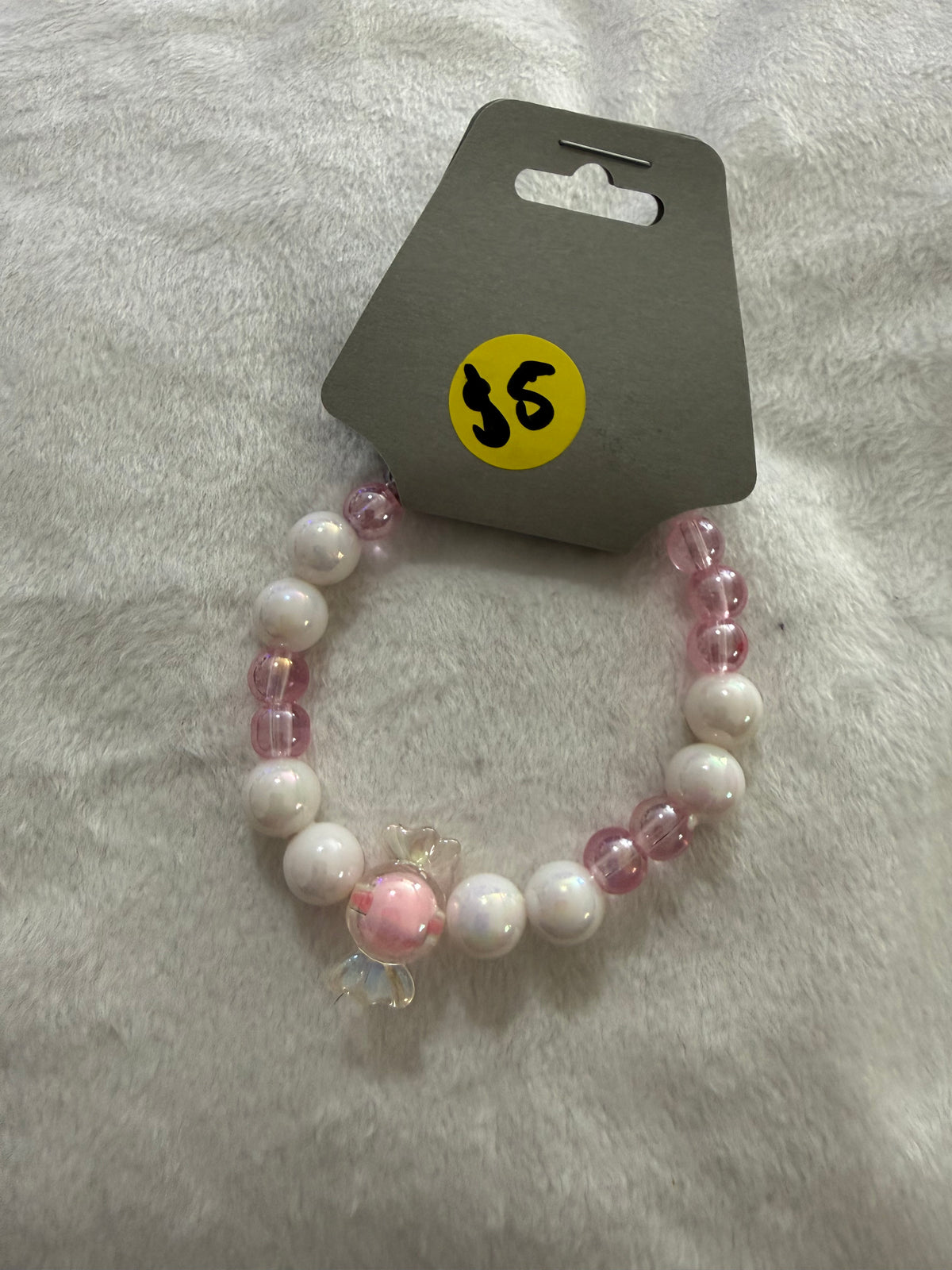 Strawberry candy charm bracelet