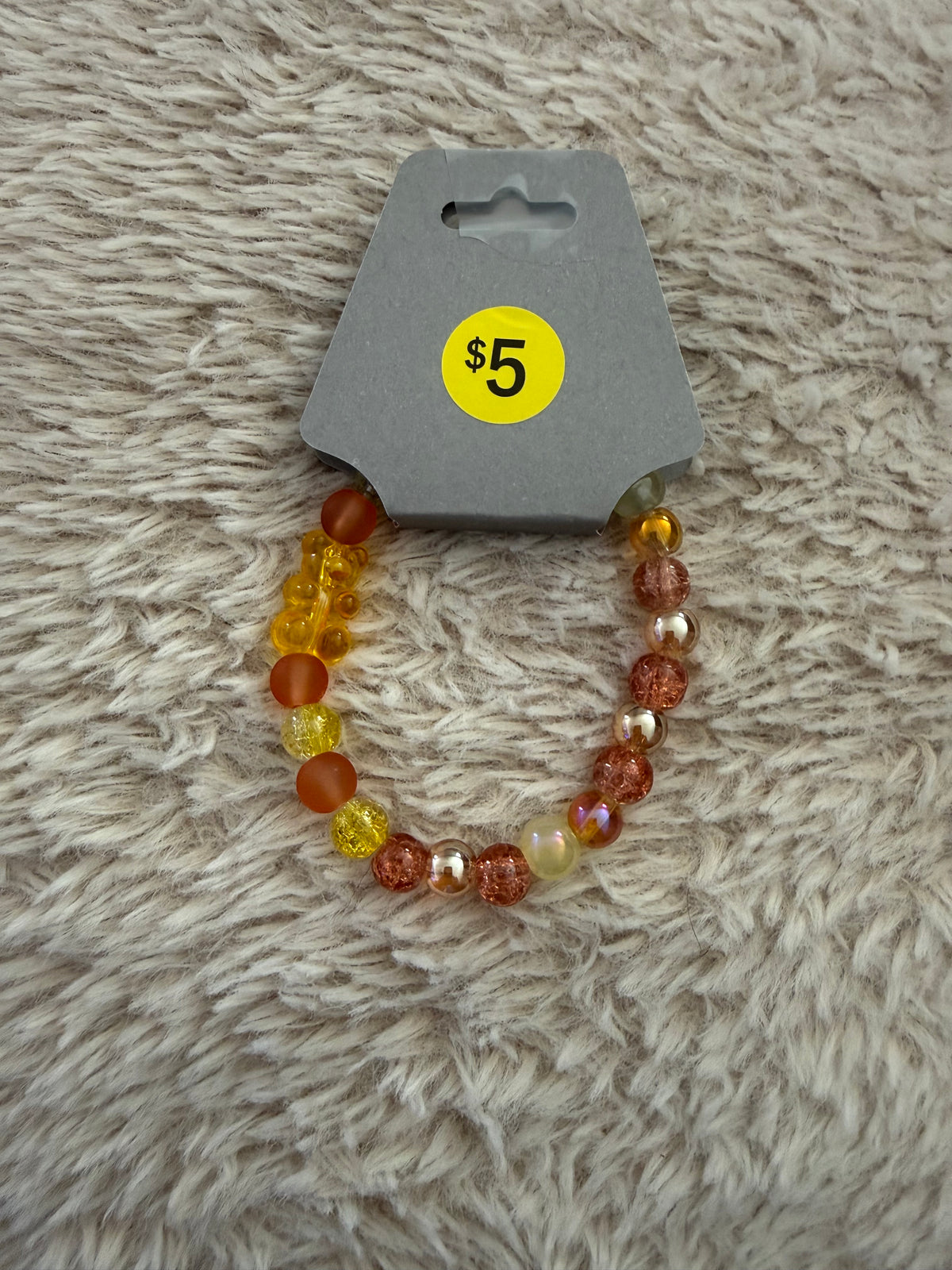 Butterscotch bracelets