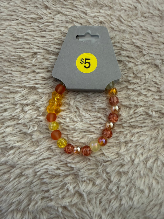 Butterscotch bracelets