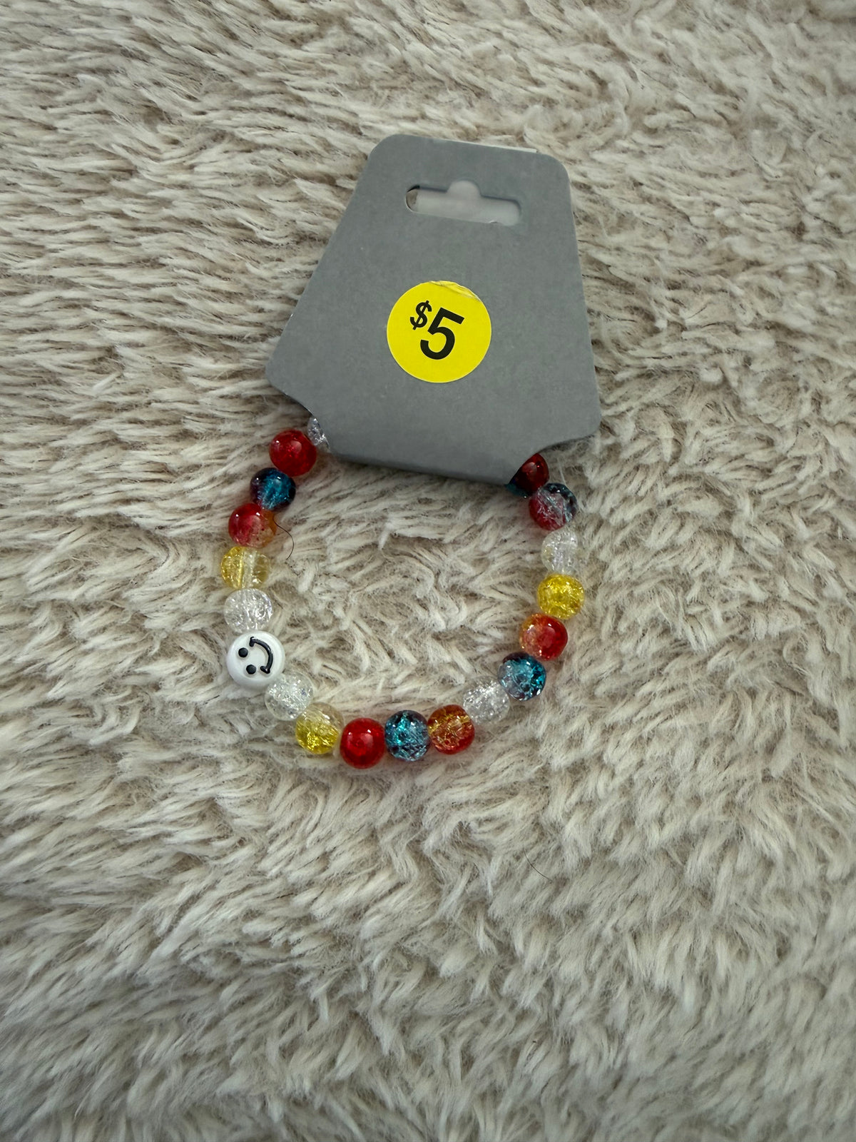 Red white blue bracelet