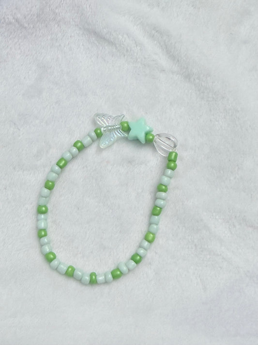 Butterfly Star Heart schem bracelet