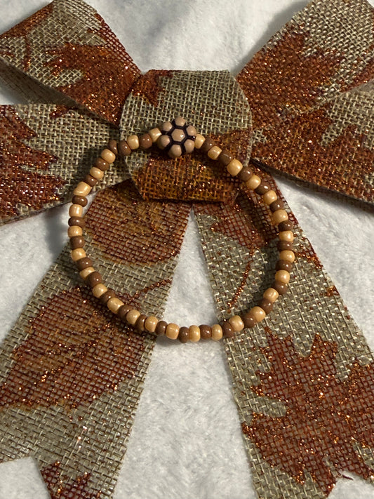Fall Flower bracelet