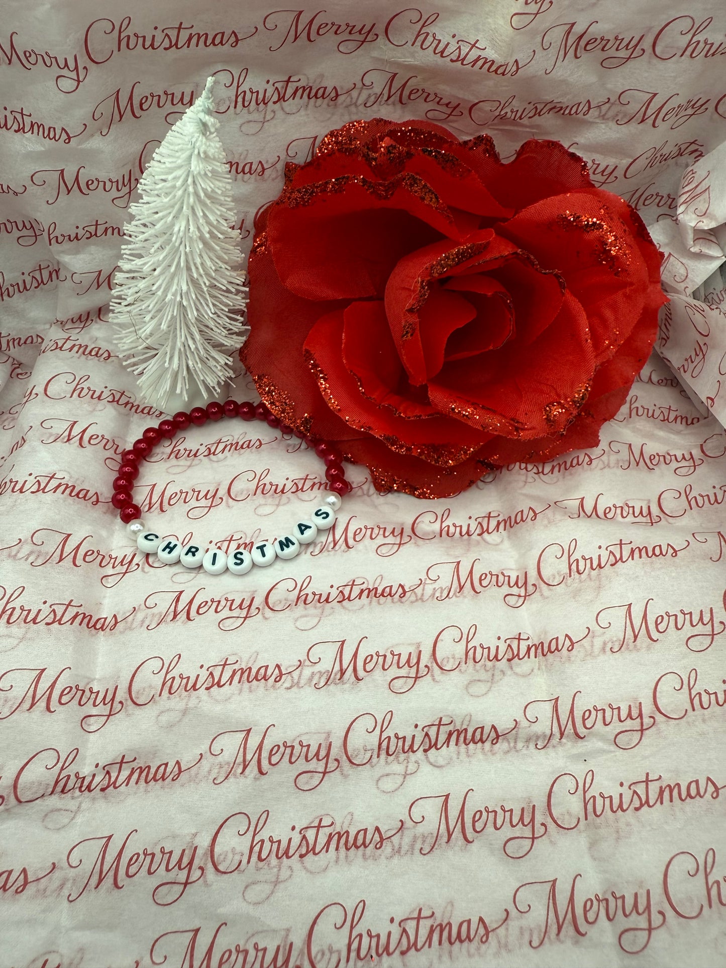 It’s Christmas bracelet