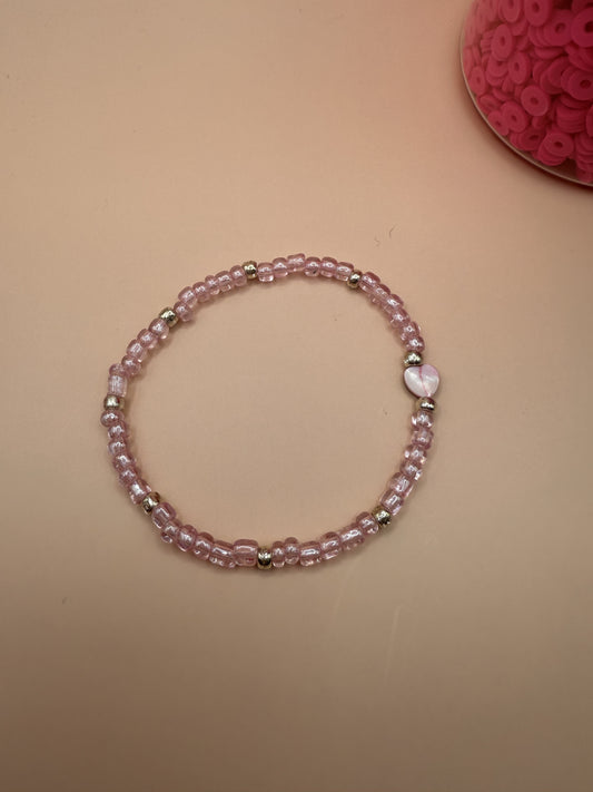 Pink Heart bracelet