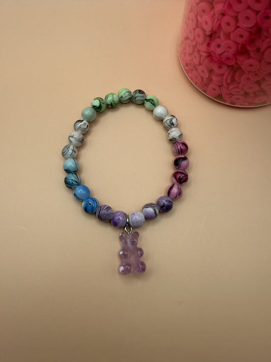Purple Gummy bracelet