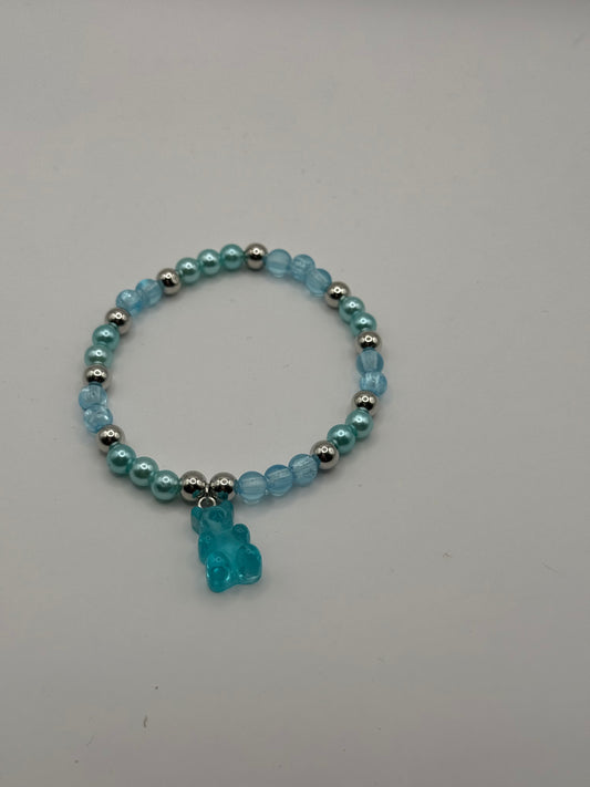 Sky blue gummy bracelet