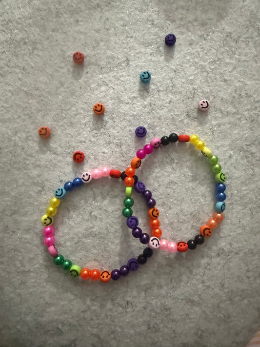 Halloween Smiley Face Bracelet