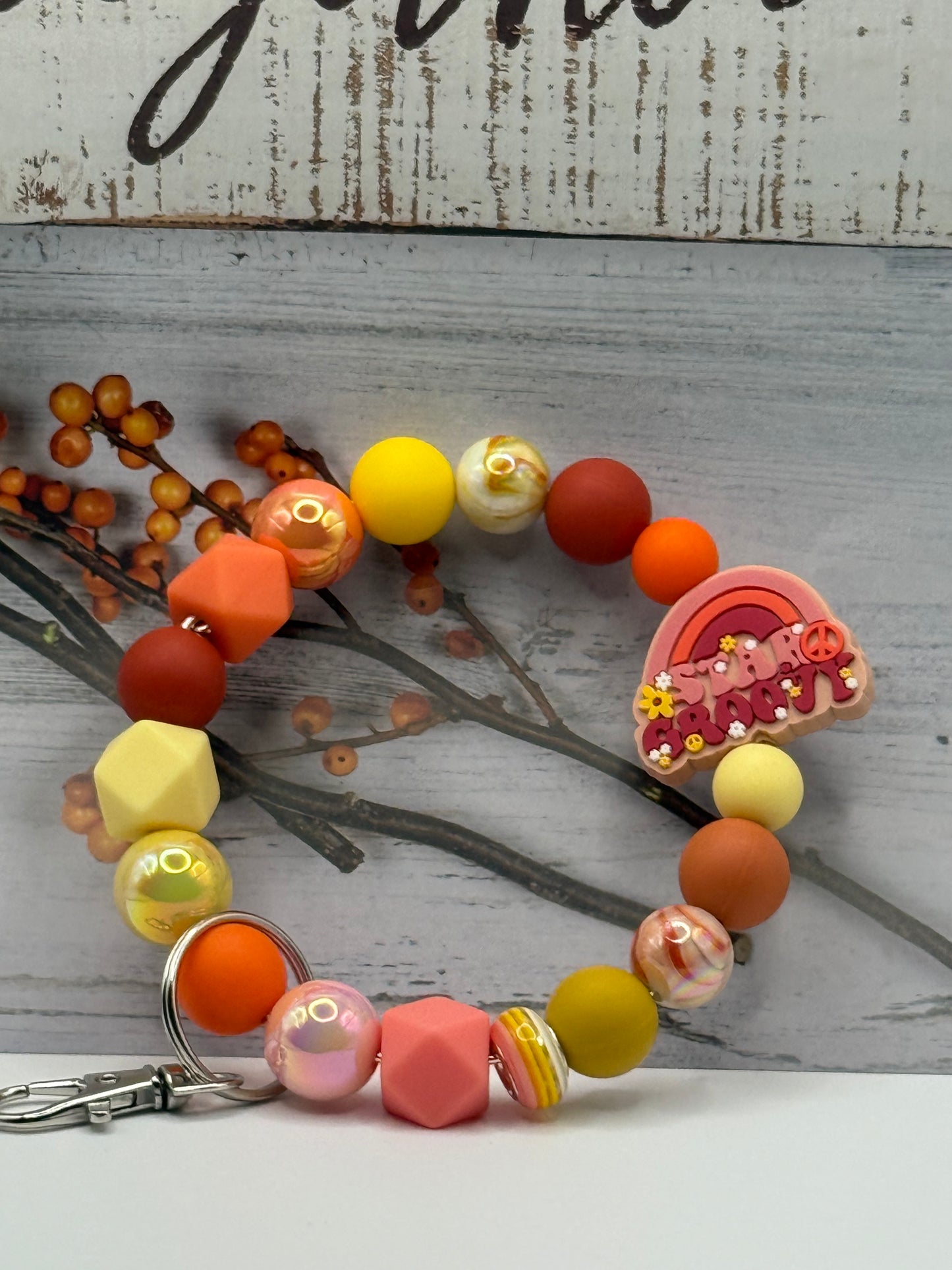 Star Groovy wristlet