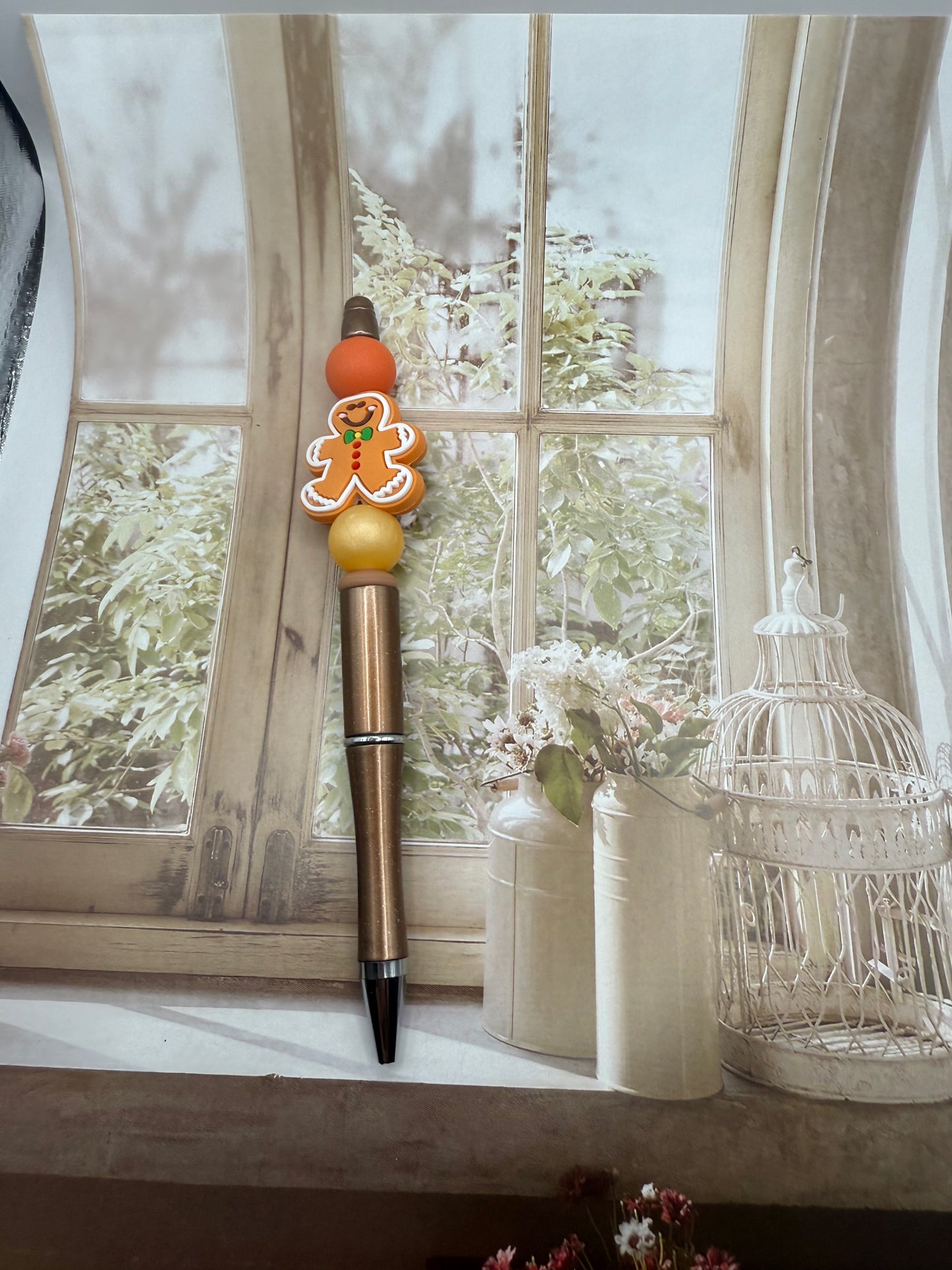 Ginger Bread Rock pen